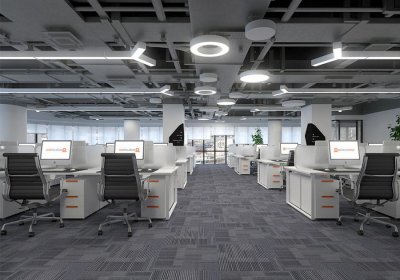晶都国际大厦办公室装修案例